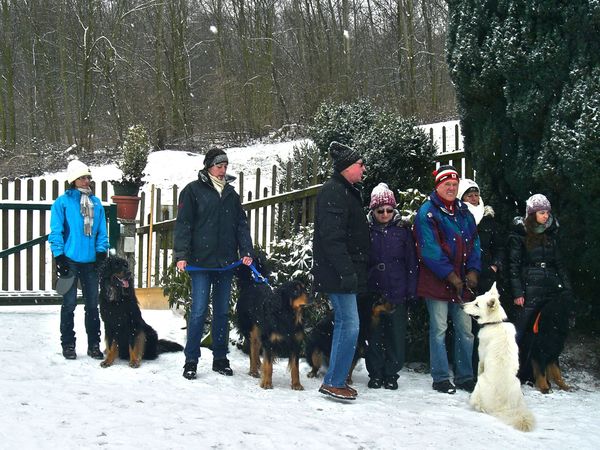 nach dem Gruppenfoto